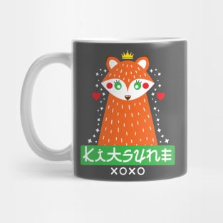 Foxy Kawaii Kitsune Fox Mug